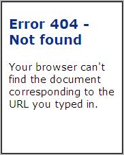 404 Error In Mobile Browser 404 Error In Mobile Browser
