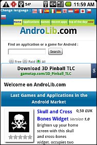 AndroLib Mobile