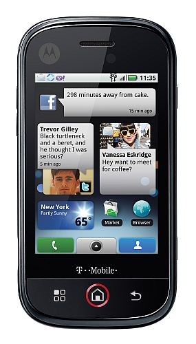 Motorola Cliq Closed 