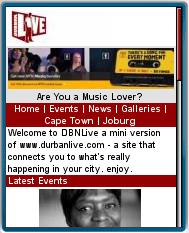 DBNlive - Mobile Entertainment Guide 