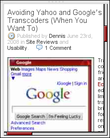 Desktop View example