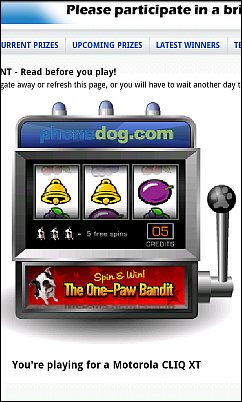 HTC Evo - One Paw Bandit 