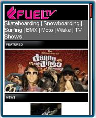 Fuel TV Mobile Site 