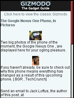 Gizmodo Mobile 