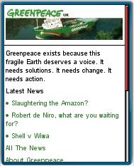 Greenpeace Mobile
