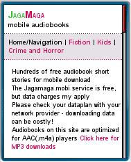 JagaMaga Mobile Audiobooks