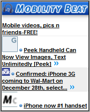 Mobility Beat Homepage
