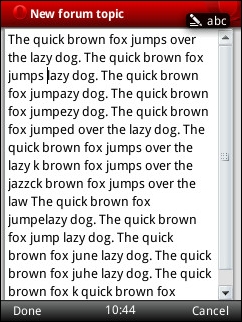 Opera Mobile S60 10 Beta 2 Update Edit Bug 
