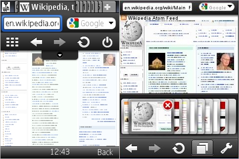 Opera Mini Tab Switcher 