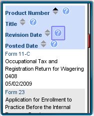 IRS Website with links to PDFs 
