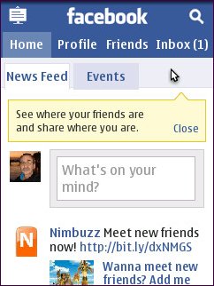 No Places in Opera Mobile 10.1 