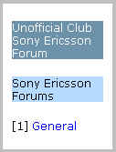   Image: Club Sony Ericsson mobile  