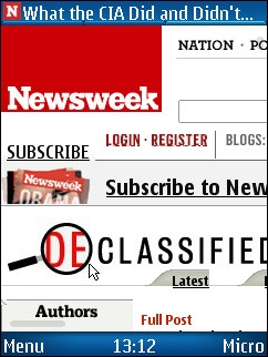 UCWEB 7 - Newsweek 