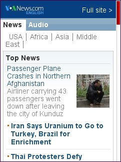 Voice Of America  Mobile