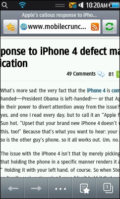 Dofin - horizontal scrolling required!