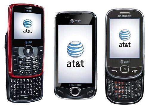 Pantech Reveal, Samsung Mythic, Samsung Flight 