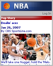  CBS Sportsline Mobile