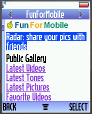  FunForMobile Homepage