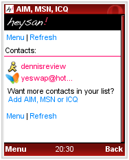 Single Contact List