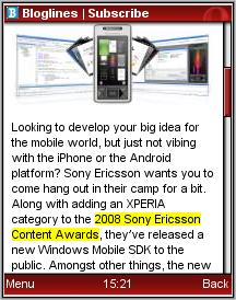 Highlight Links bookmarklet in action