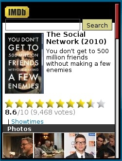 iMDb Mobile 