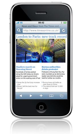 iPhone Browsing