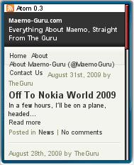 Maemo-Guru Mobile Website 