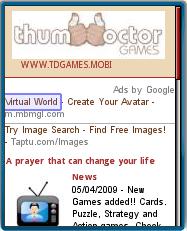 TDGames.mobi Homepage