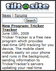 TiltSite Front Page