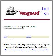Vanguard.mobi - text is unreadable