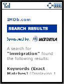 IMDb result