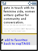 &nbsp; cnet with Waptags &nbsp;