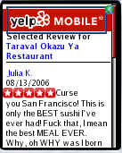  Yelp Mobile 