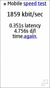N8 Speed Test 