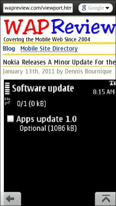 WapReview With Viewport - word wrap and image resizing bugs