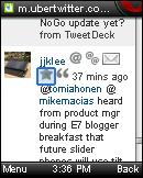 Opera Mini 4.3 UberTwitter