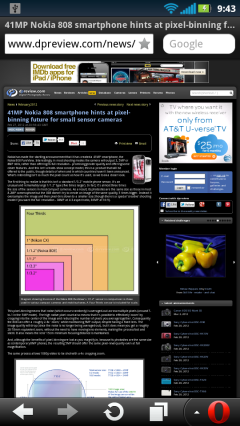 Opera Mobile 12 (Android) DPReview Opera Mobile 12 (Android) DPReview