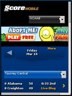 Score March Madness